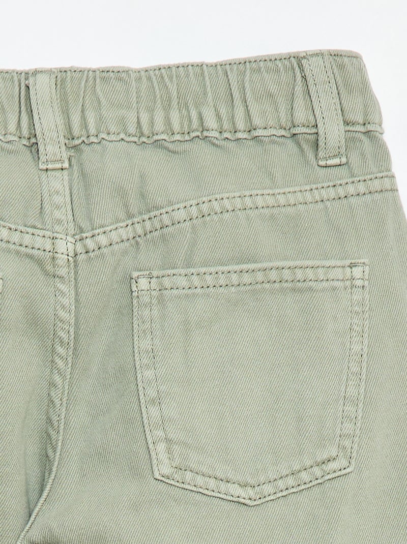 Pantaloni wide leg Verde - Kiabi