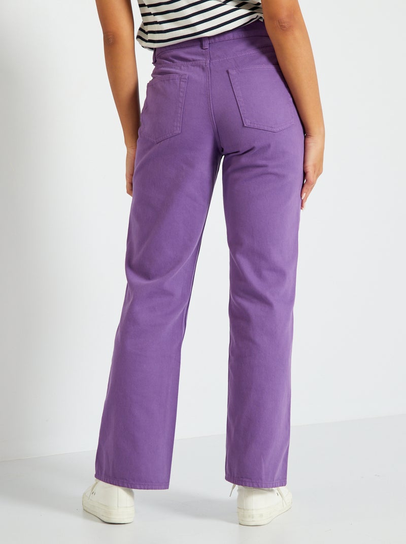Pantaloni Lucidi Viola Metallizzati, Taglia XL. Perfetti Per Cosplay, Discoteca O Una Serata Luccicante!