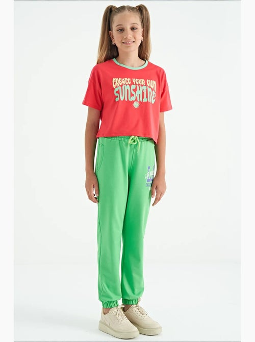 Pantaloni youth in misto cotone tommy - Kiabi