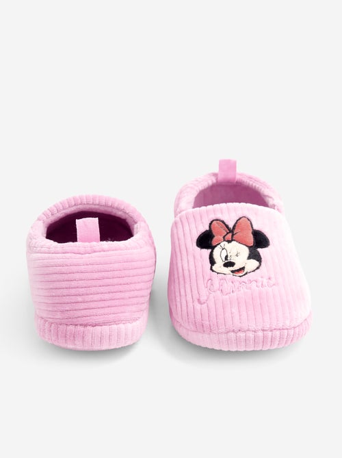 Pantofola a costine 'Minnie' Disney! - Kiabi