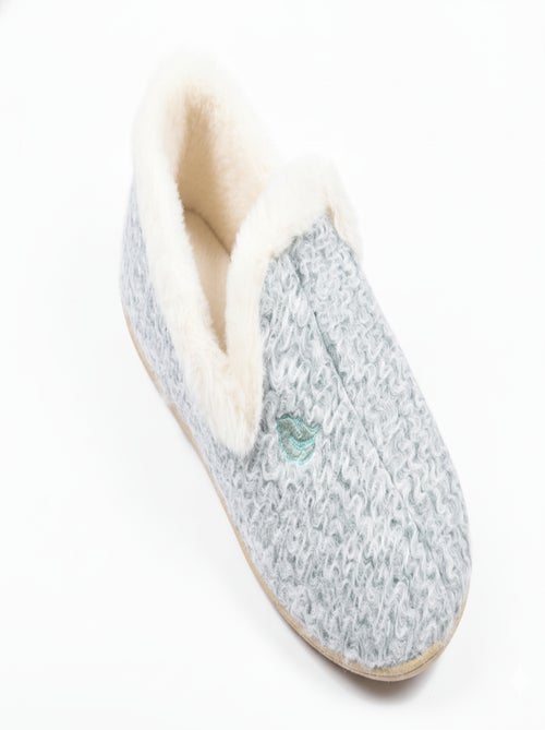 Pantofola Charentaise Donna Inverno - Kiabi