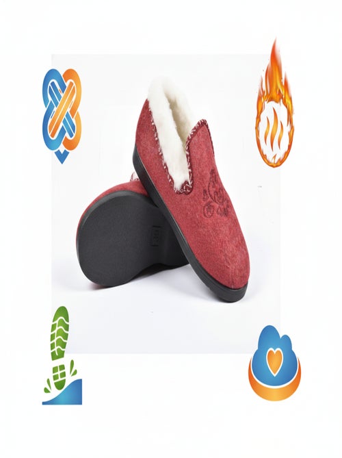 Pantofola Charentaise Donna Inverno - Kiabi