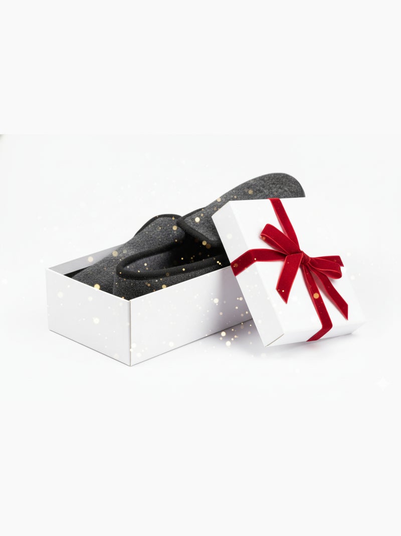 Pantofola Charentaise Donna Inverno Grigio antracite - Kiabi