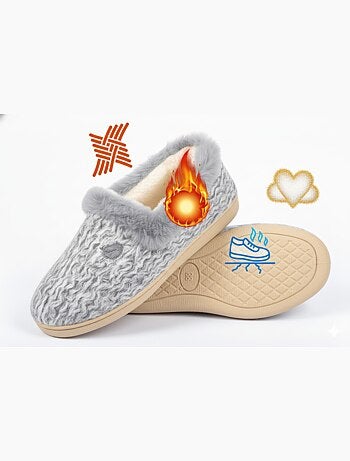 Pantofola Charentaise Donna Inverno