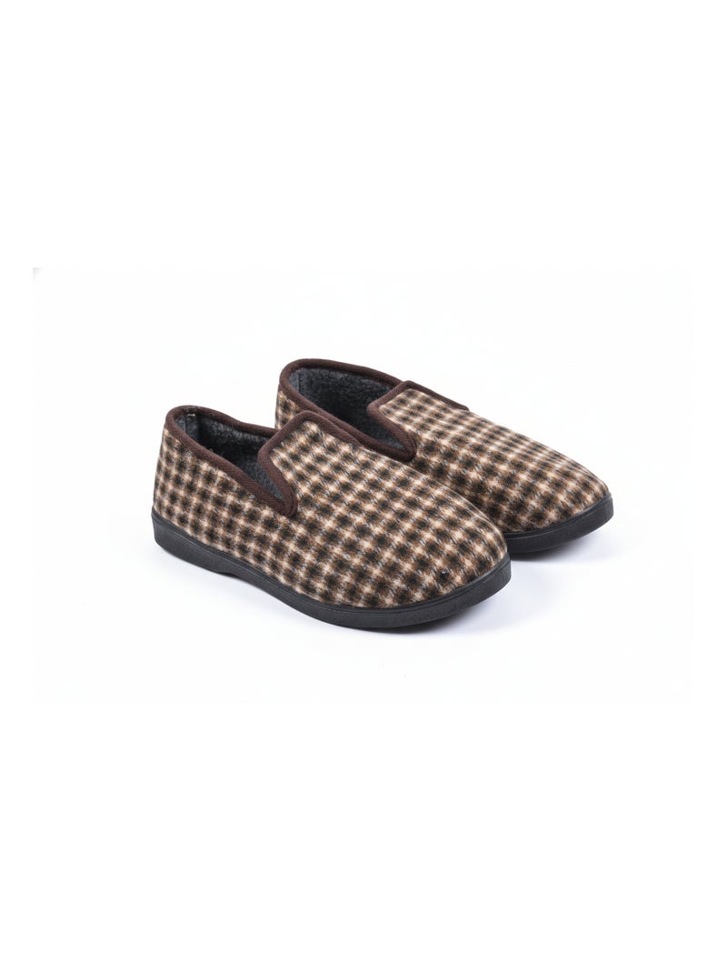 Pantofola Charentaise Donna Inverno Marrone cioccolato - Kiabi