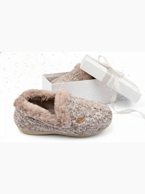 Pantofola Charentaise Donna Inverno - Kiabi
