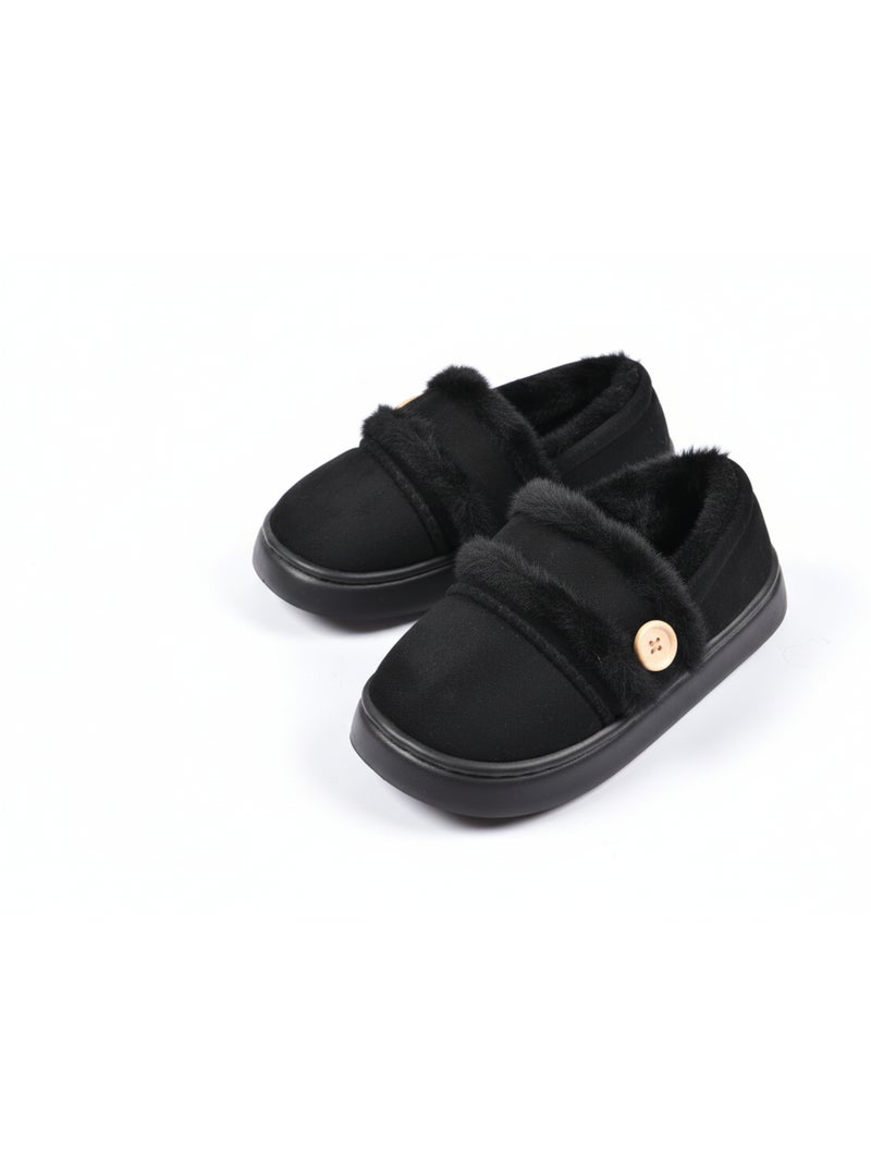 Pantofola Charentaise Donna Ultra Light MD10159 Nero - Kiabi