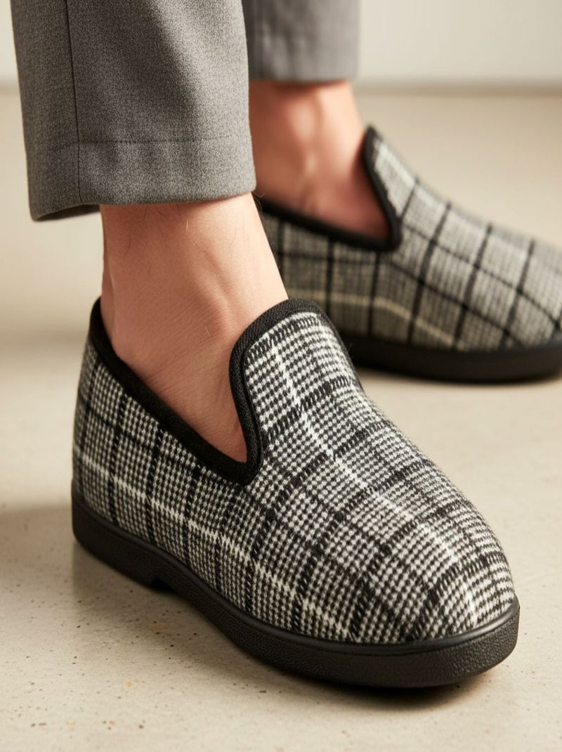 Pantofola CHARENTAISE Uomo Grigio - Kiabi