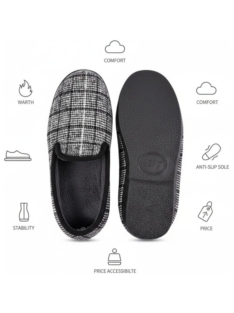 Pantofola CHARENTAISE Uomo Grigio - Kiabi