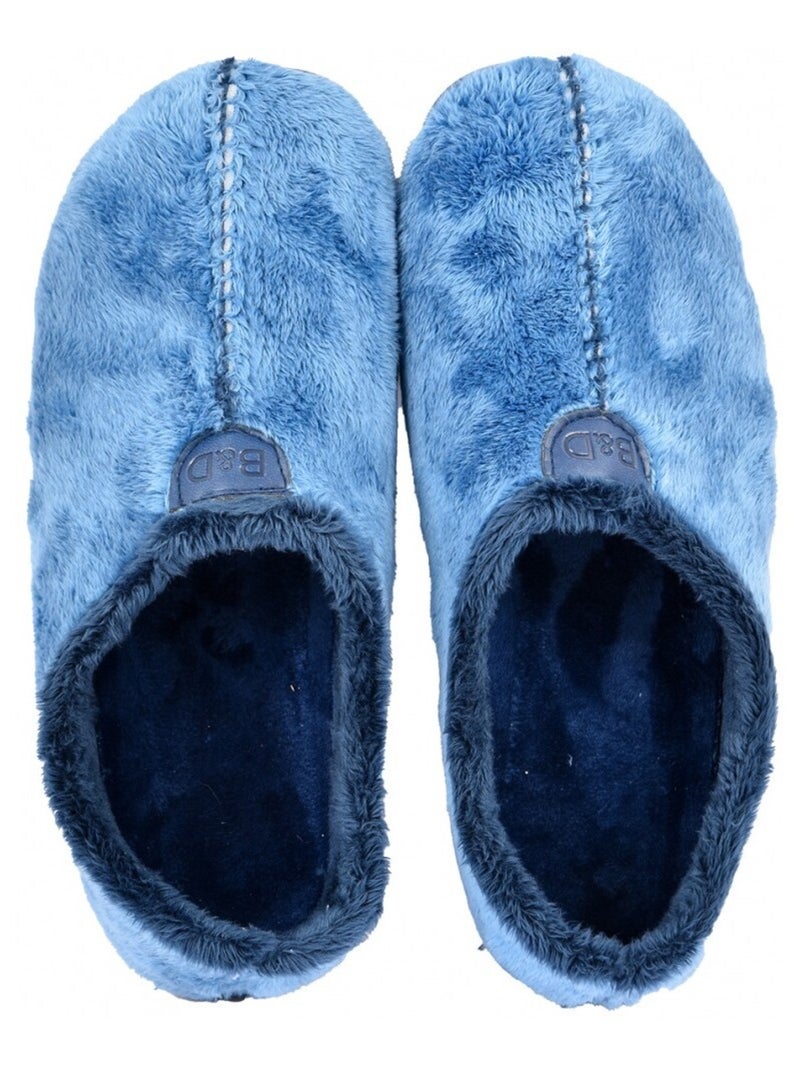Pantofola Donna Charentaise PREMIUM Blu - Kiabi