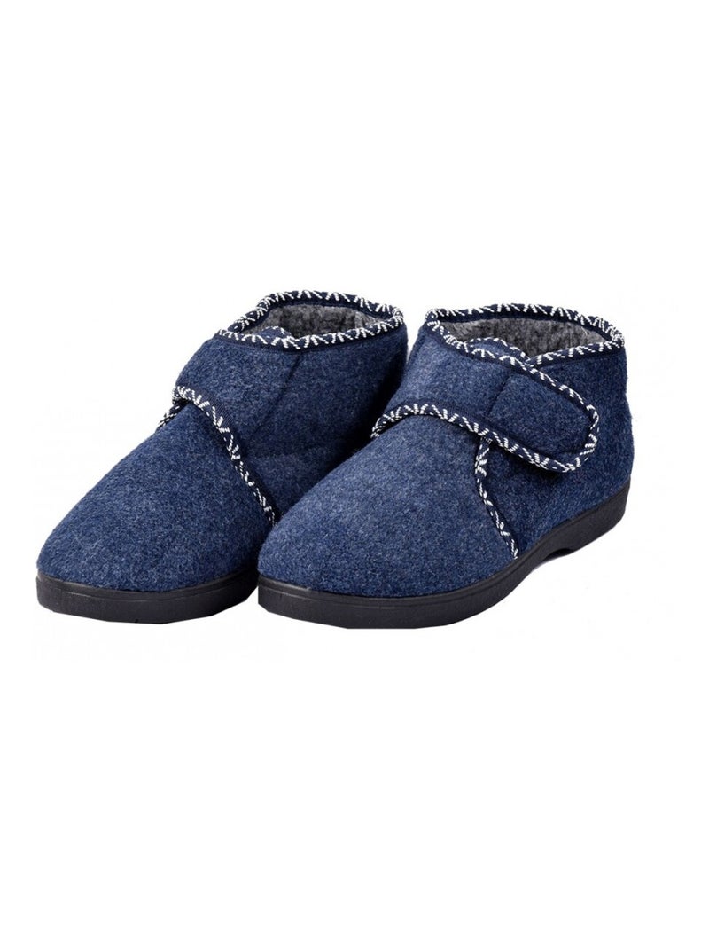 Pantofola Donna Charentaise PREMIUM Blu marino - Kiabi