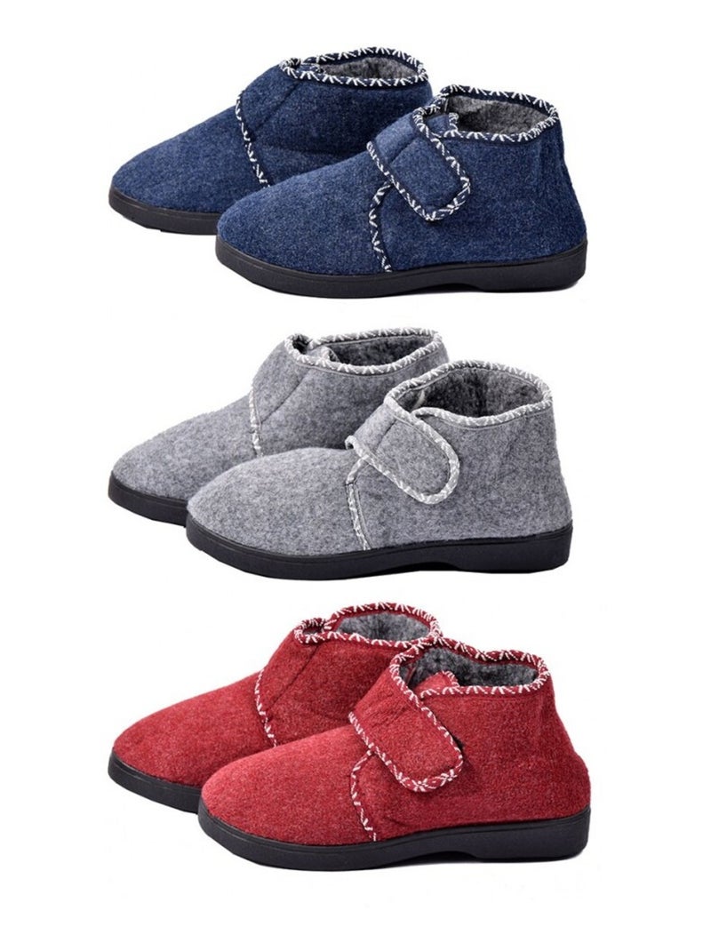 Pantofola Donna Charentaise PREMIUM Bordeaux - Kiabi