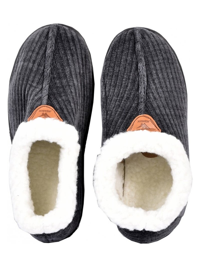 Pantofola Donna Ciabatta COCOONING Grigio - Kiabi