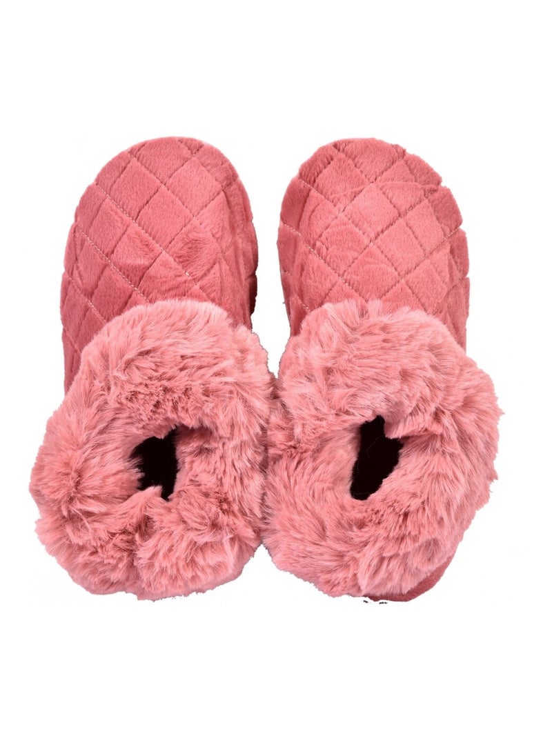 Pantofola Donna Ciabatta COCOONING Rosa - Kiabi