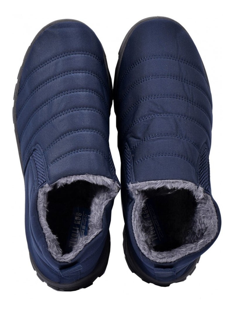 Pantofola Donna Ciabatta da casa PREMIUM Blu marino - Kiabi