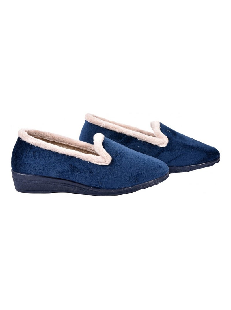 Pantofola Donna Ciabatta PREMIUM Blu - Kiabi