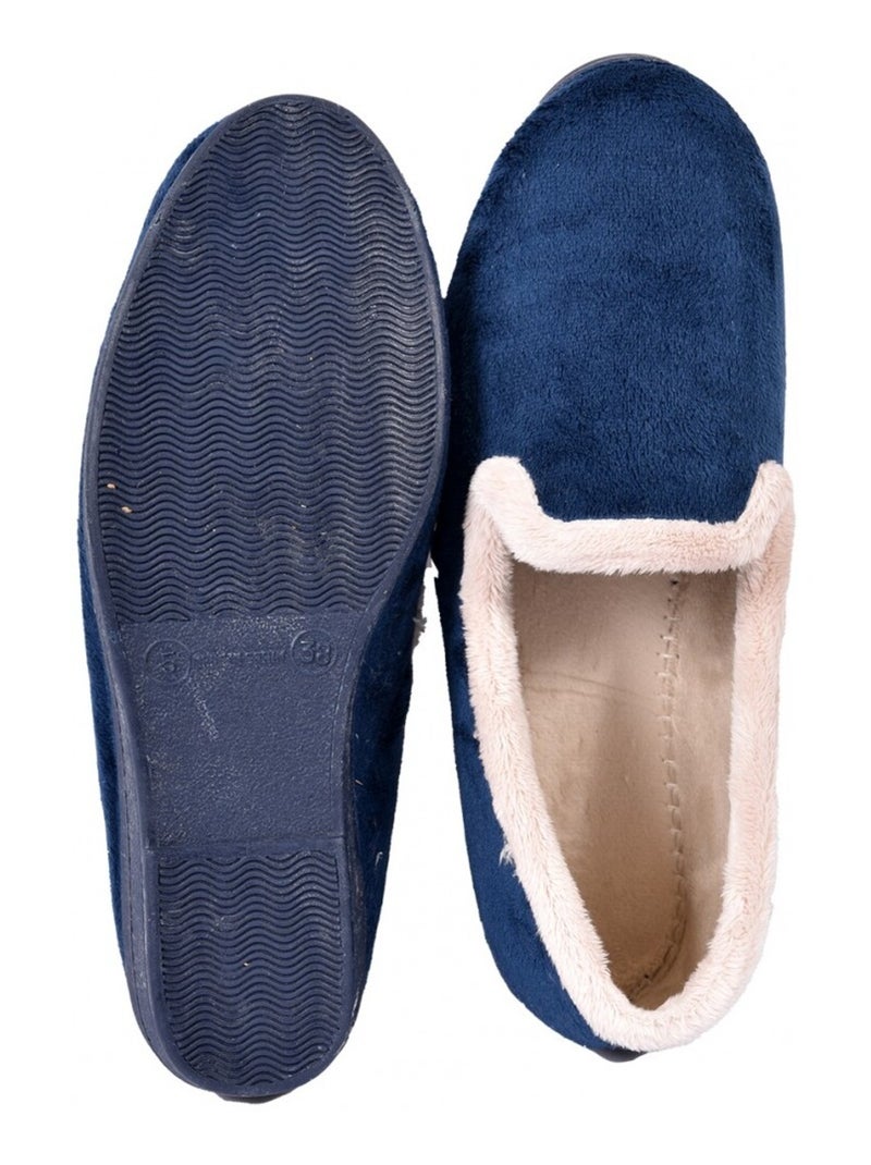 Pantofola Donna Ciabatta PREMIUM Blu - Kiabi