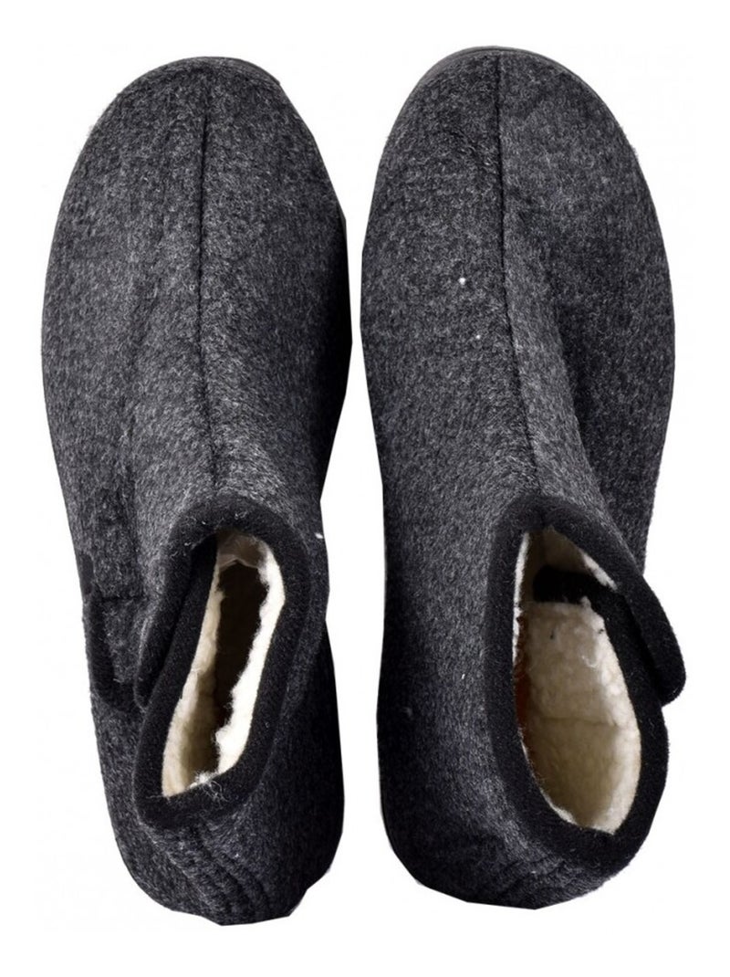 Pantofola Donna Ciabatta PREMIUM Grigio - Kiabi