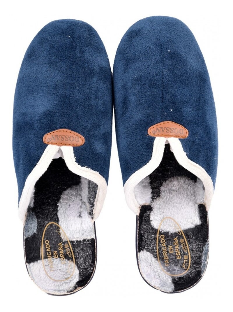 Pantofola Donna Mule PREMIUM Blu marino - Kiabi