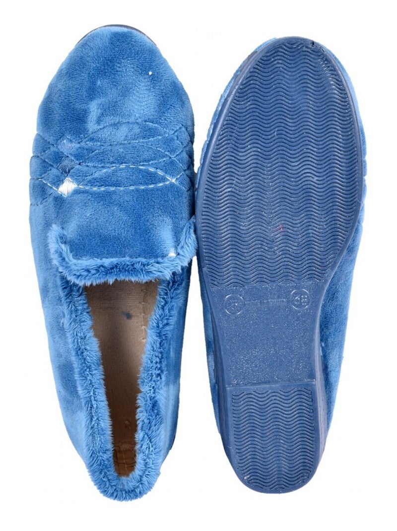 Pantofola Donna PREMIUM FANTASIA Blu - Kiabi