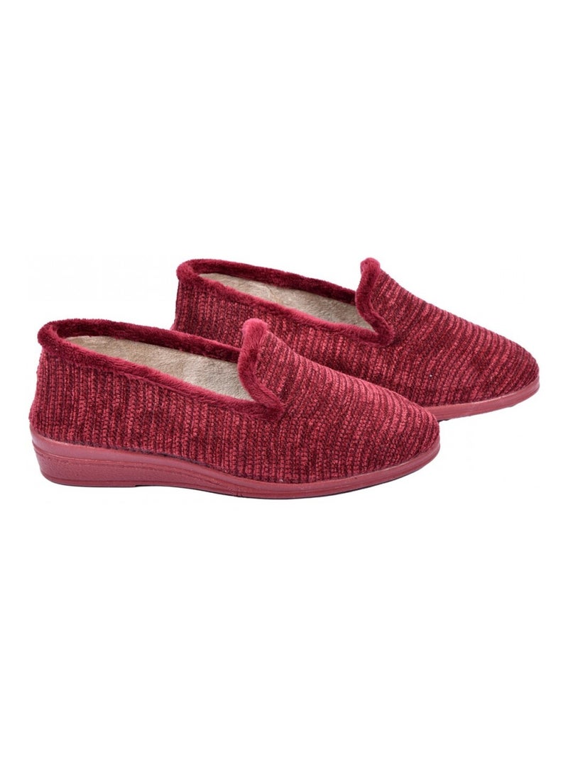 Pantofola Donna PREMIUM FANTASIA Bordeaux - Kiabi