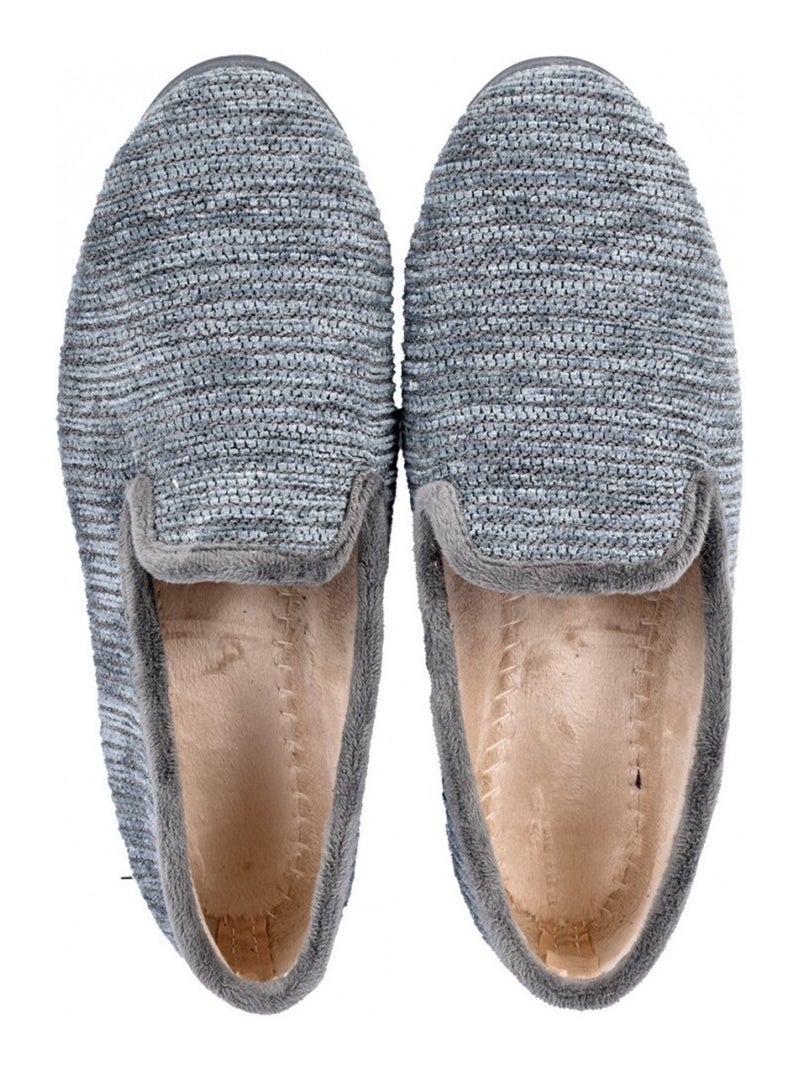 Pantofola Donna PREMIUM FANTASIA Grigio - Kiabi