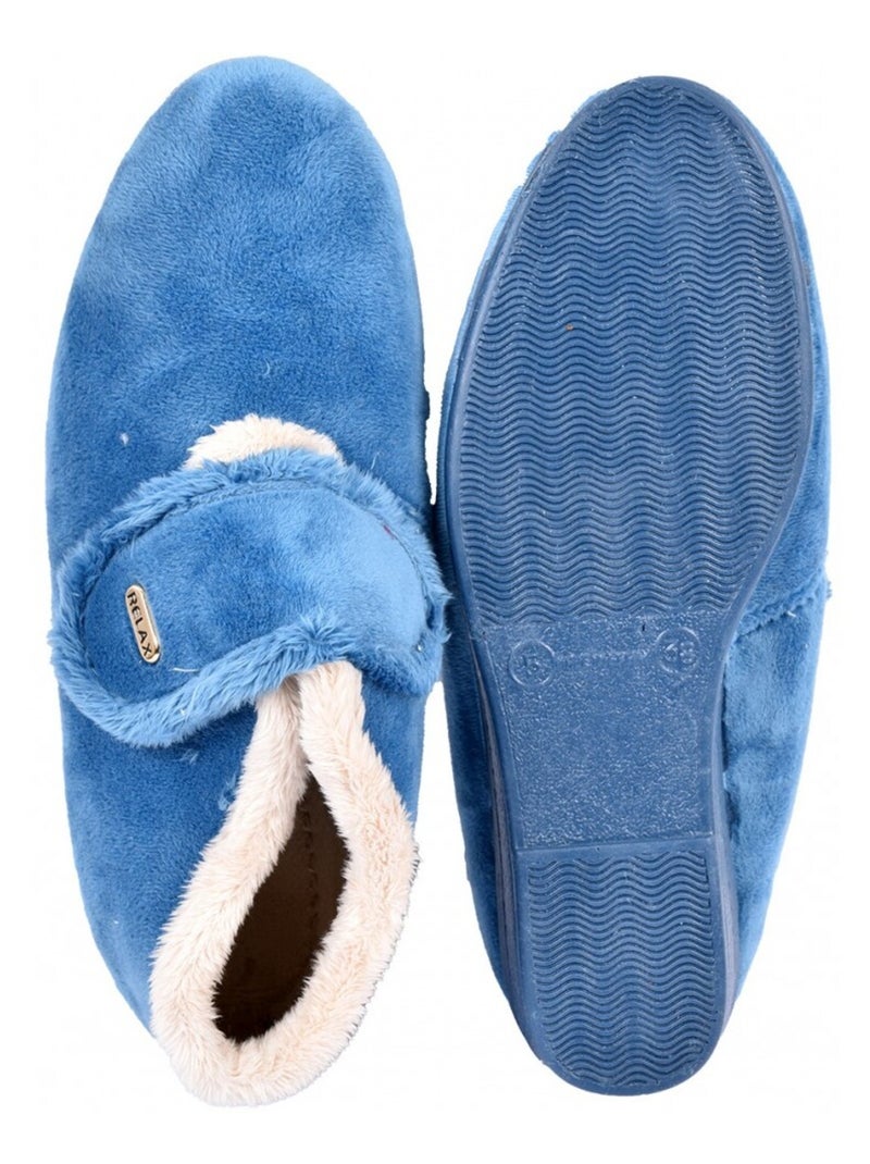 Pantofola Donna PREMIUM SCRATCH Blu - Kiabi