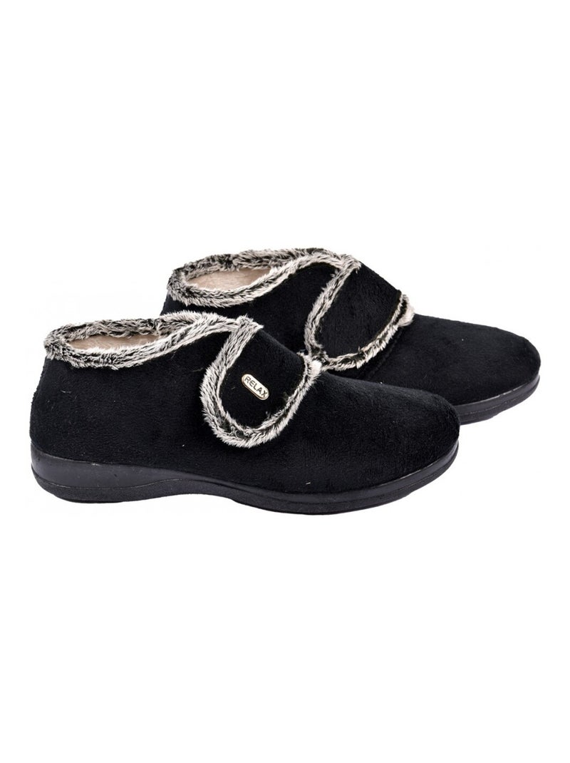 Pantofola Donna PREMIUM SCRATCH Nero - Kiabi