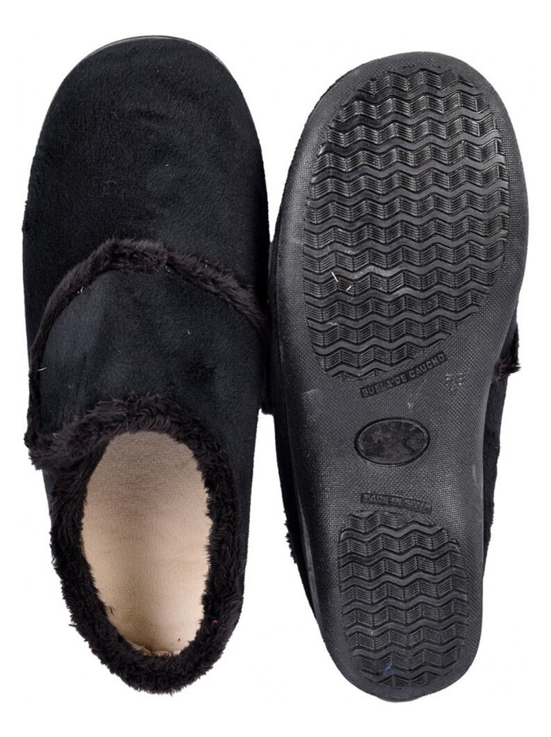 Pantofola Donna PREMIUM SCRATCH Nero - Kiabi