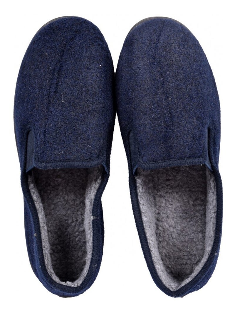 Pantofola Mixta PREMIUM Blu marino - Kiabi