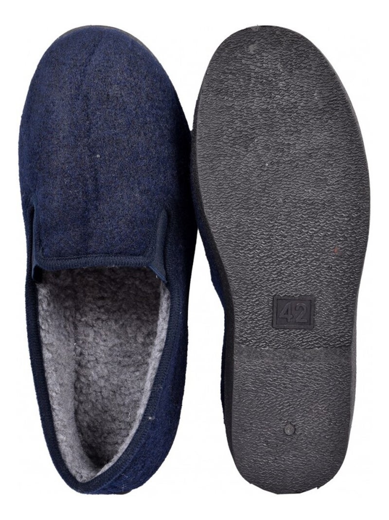 Pantofola Mixta PREMIUM Blu marino - Kiabi