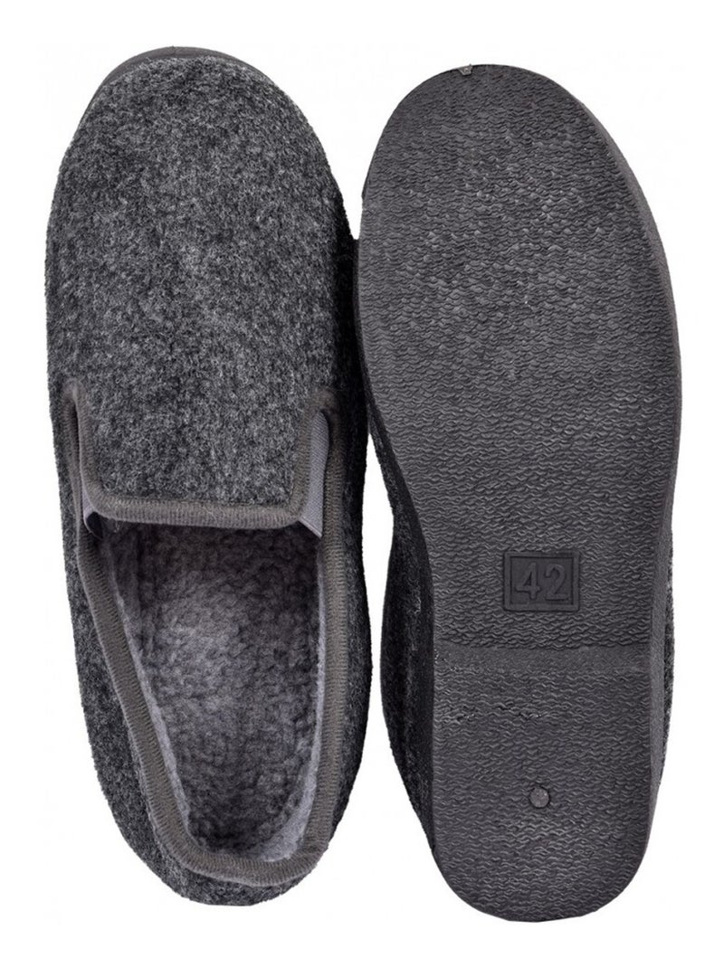 Pantofola Mixta PREMIUM Grigio - Kiabi
