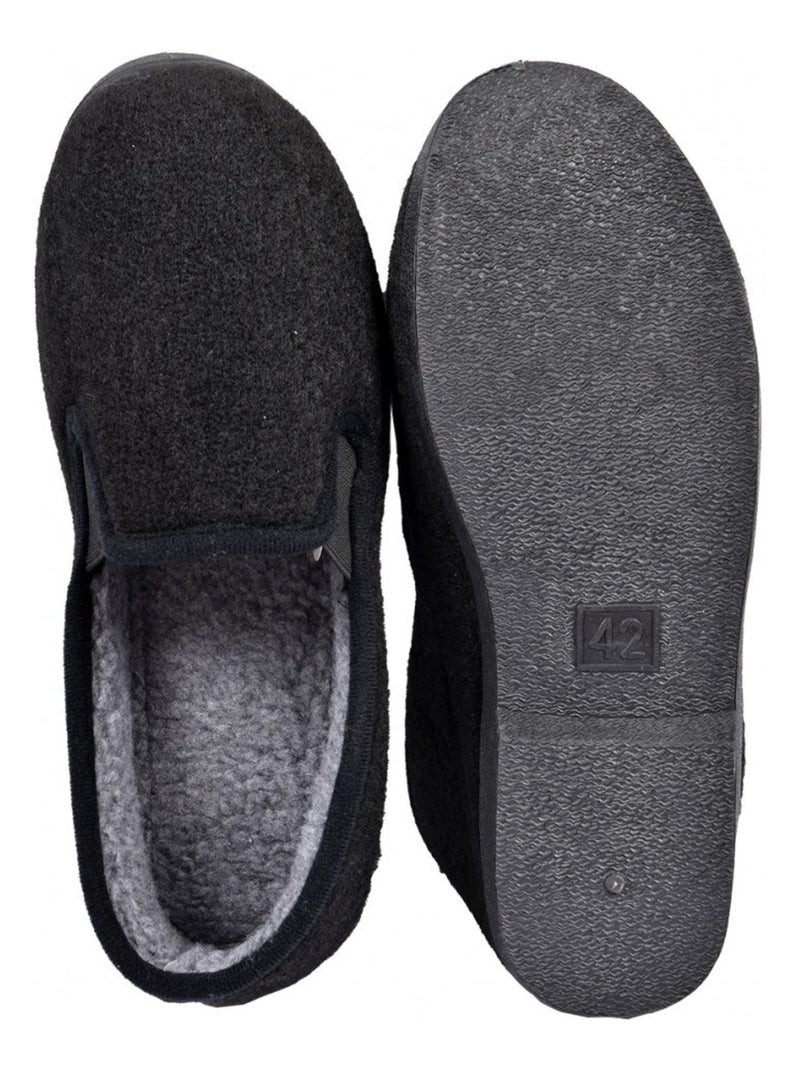 Pantofola Mixta PREMIUM Nero - Kiabi