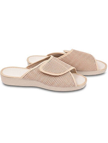 Pantofola Mule Donna Mesh Microforata Strappo Regolabile Fabbricata in Spagna