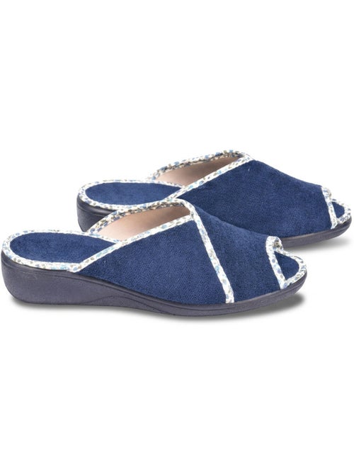 Pantofola Mule Donna Spugna Traspirante Produzione Spagnola Punta Aperta - Kiabi Pantofola Mule Donna Spugna Traspirante Produzione Spagnola Punta Aperta - Kiabi