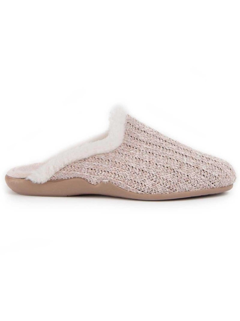 Pantofola Tessuto Montevita Beige - Kiabi