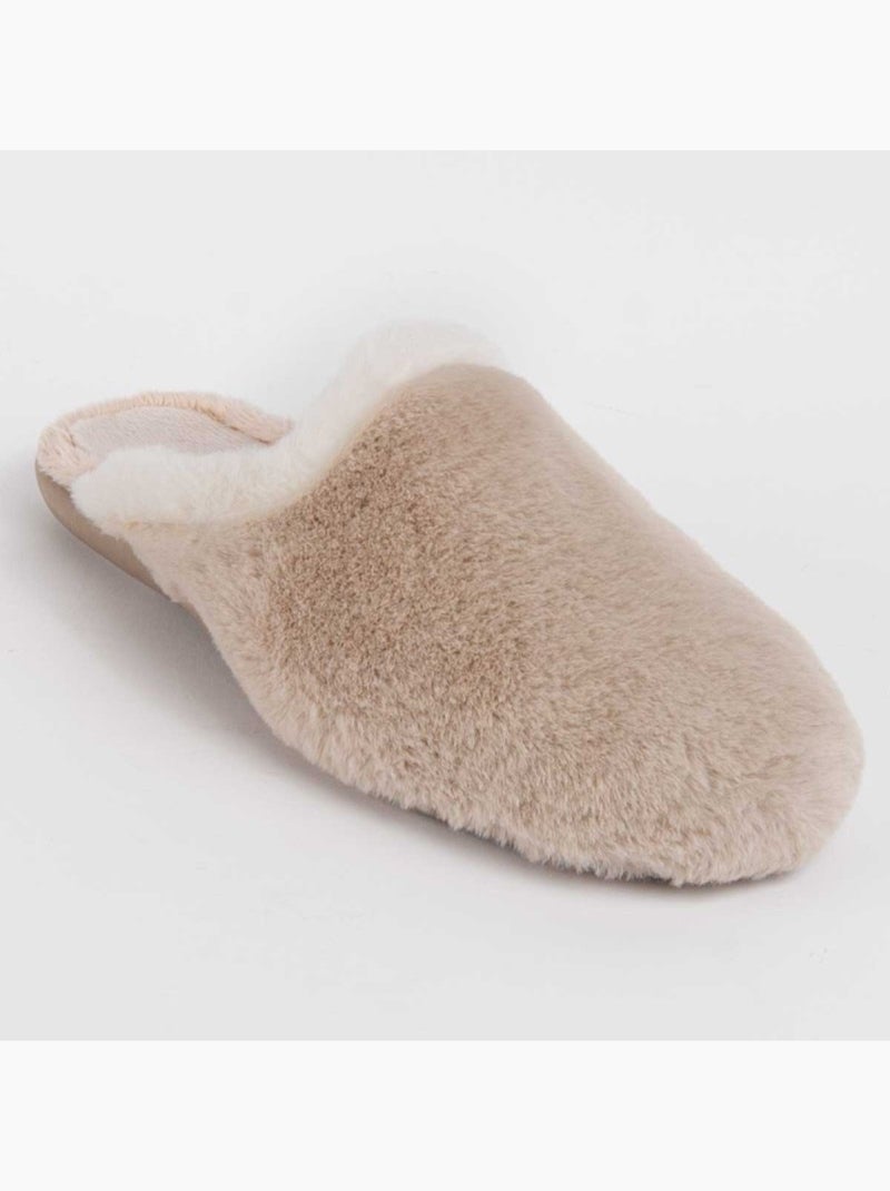 Pantofola Tessuto Montevita Beige - Kiabi