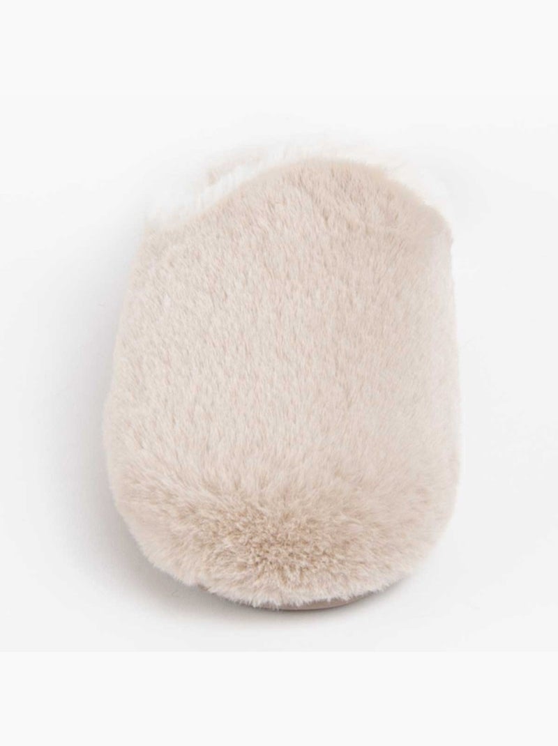Pantofola Tessuto Montevita Beige - Kiabi