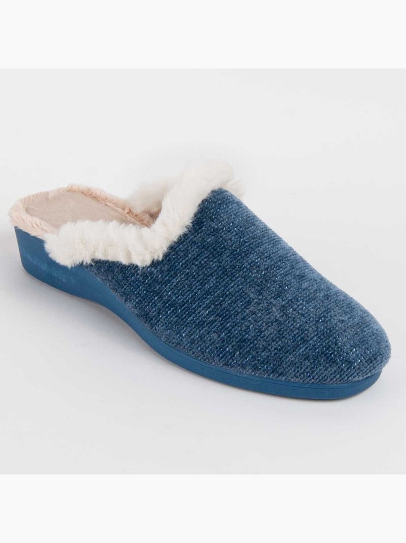 Pantofola Tessuto Montevita Blu - Kiabi