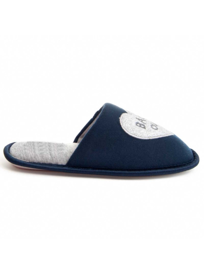 Pantofola Tessuto Montevita Blu - Kiabi