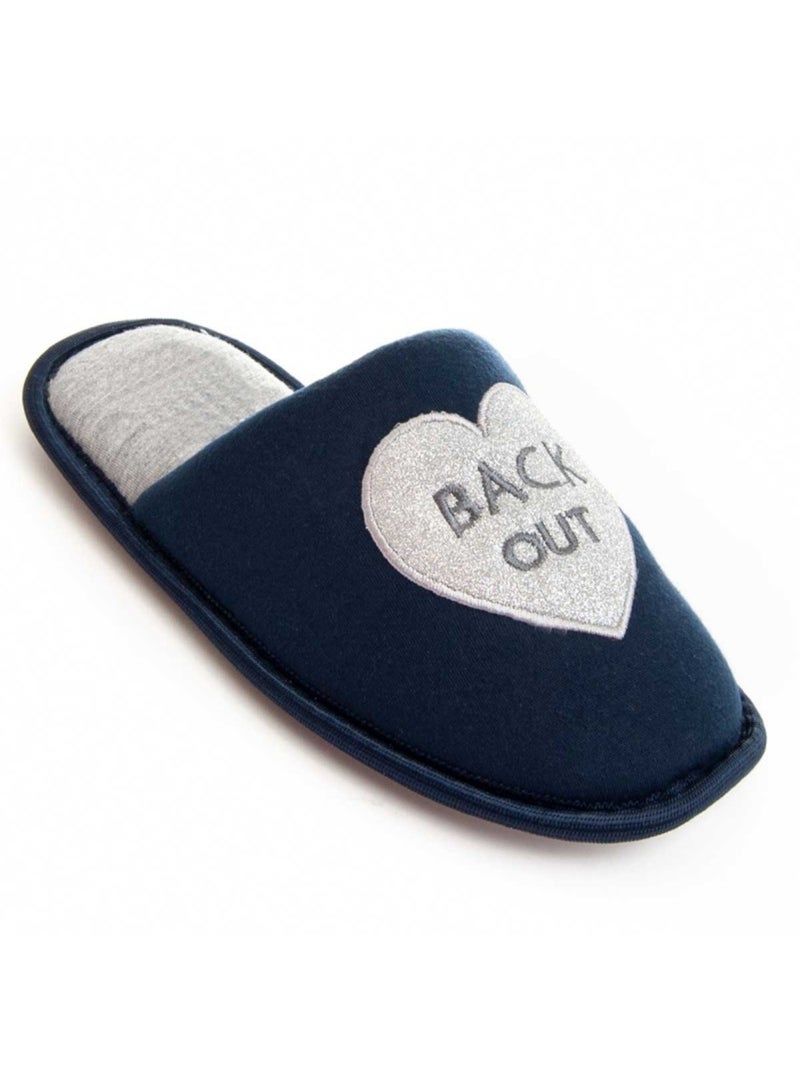 Pantofola Tessuto Montevita Blu - Kiabi