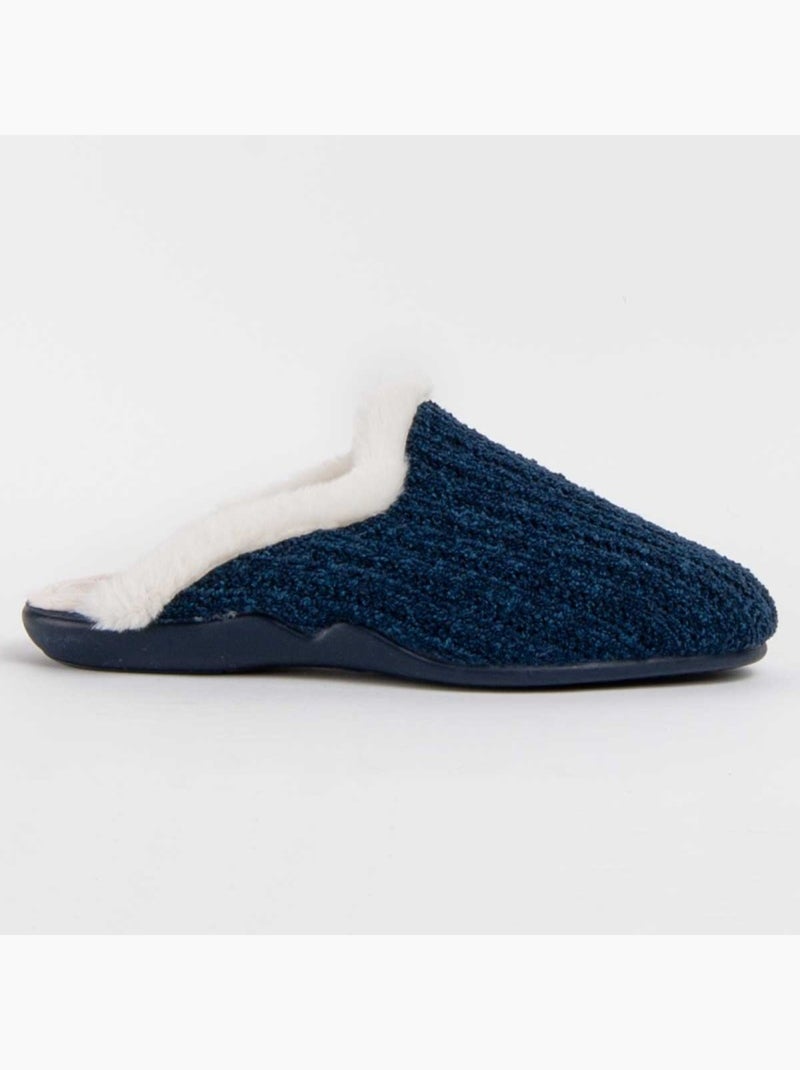 Pantofola Tessuto Montevita Blu - Kiabi