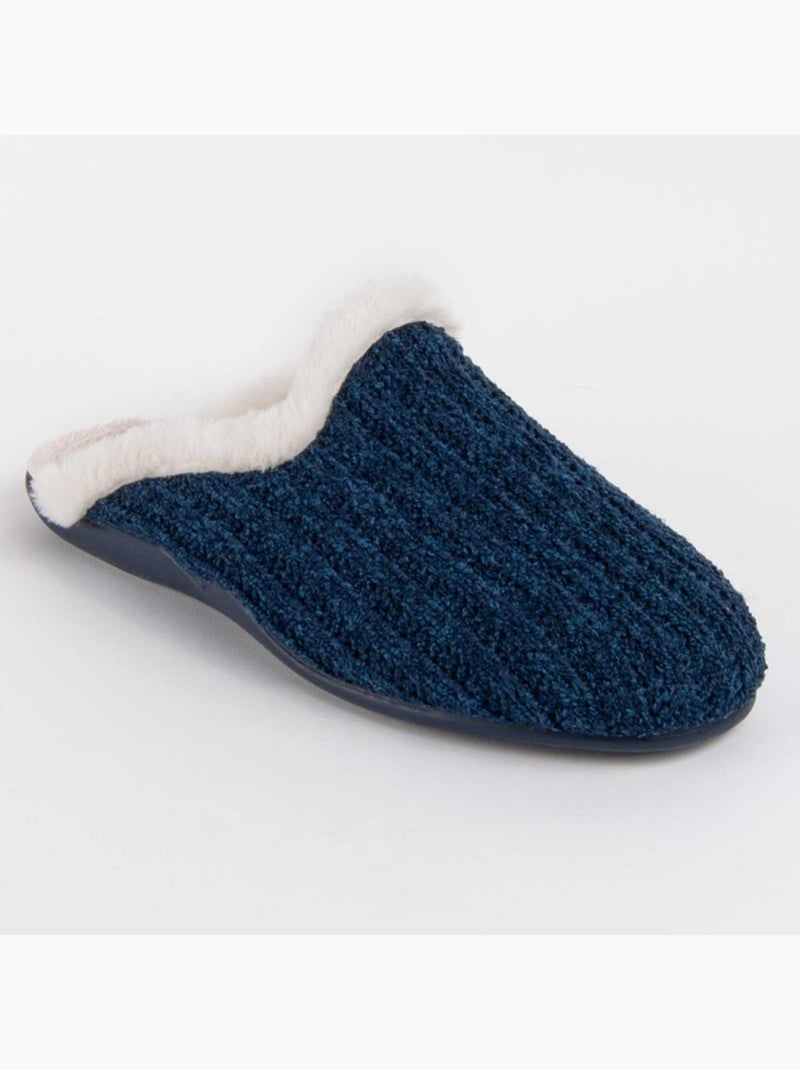 Pantofola Tessuto Montevita Blu - Kiabi