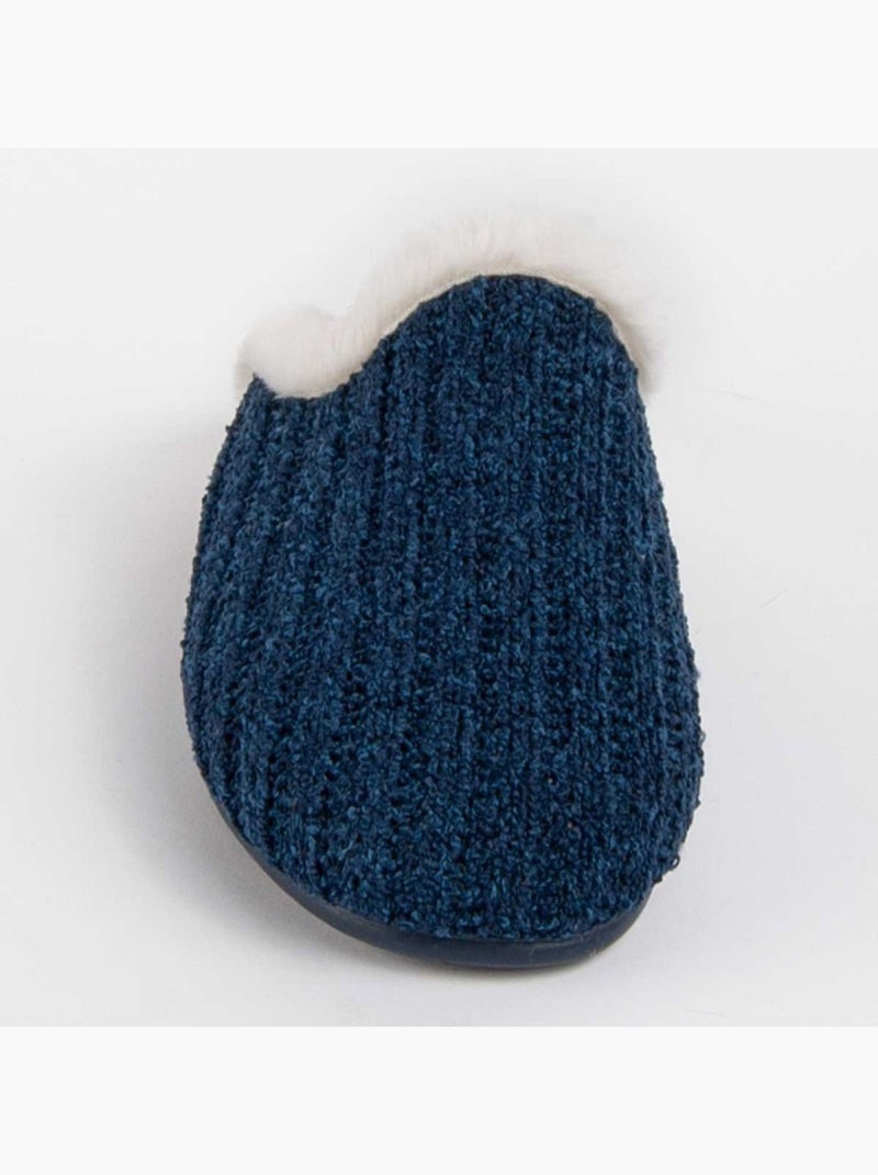 Pantofola Tessuto Montevita Blu - Kiabi