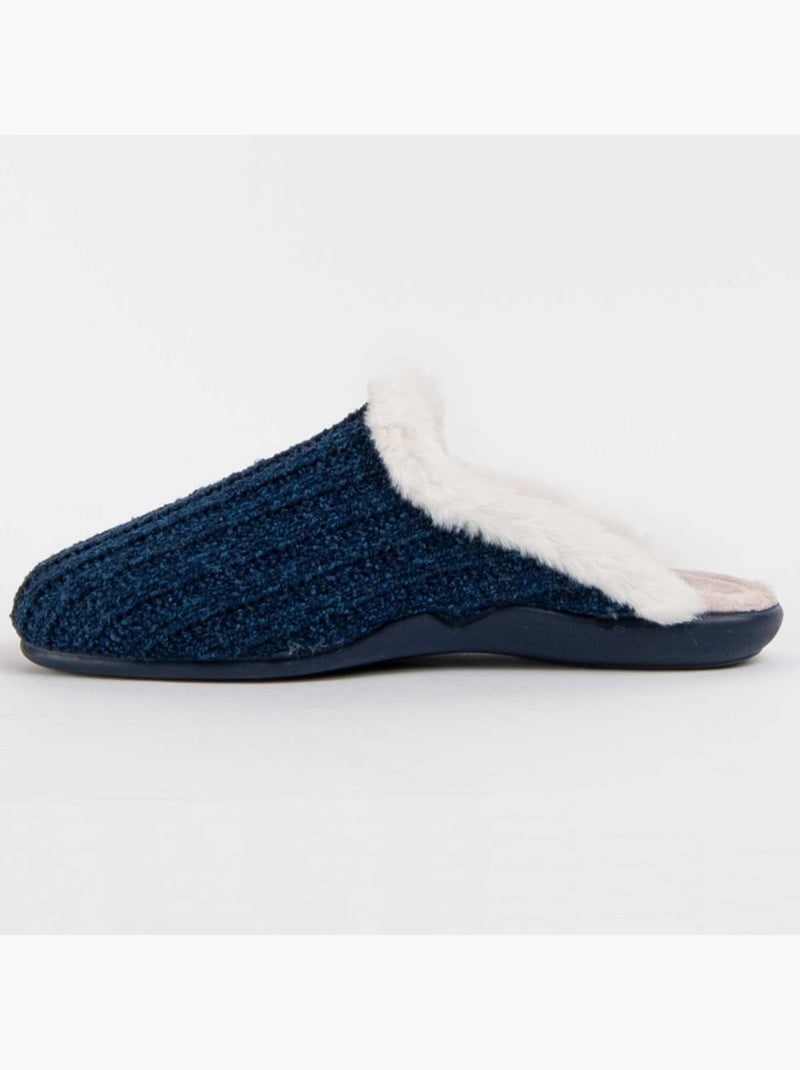Pantofola Tessuto Montevita Blu - Kiabi