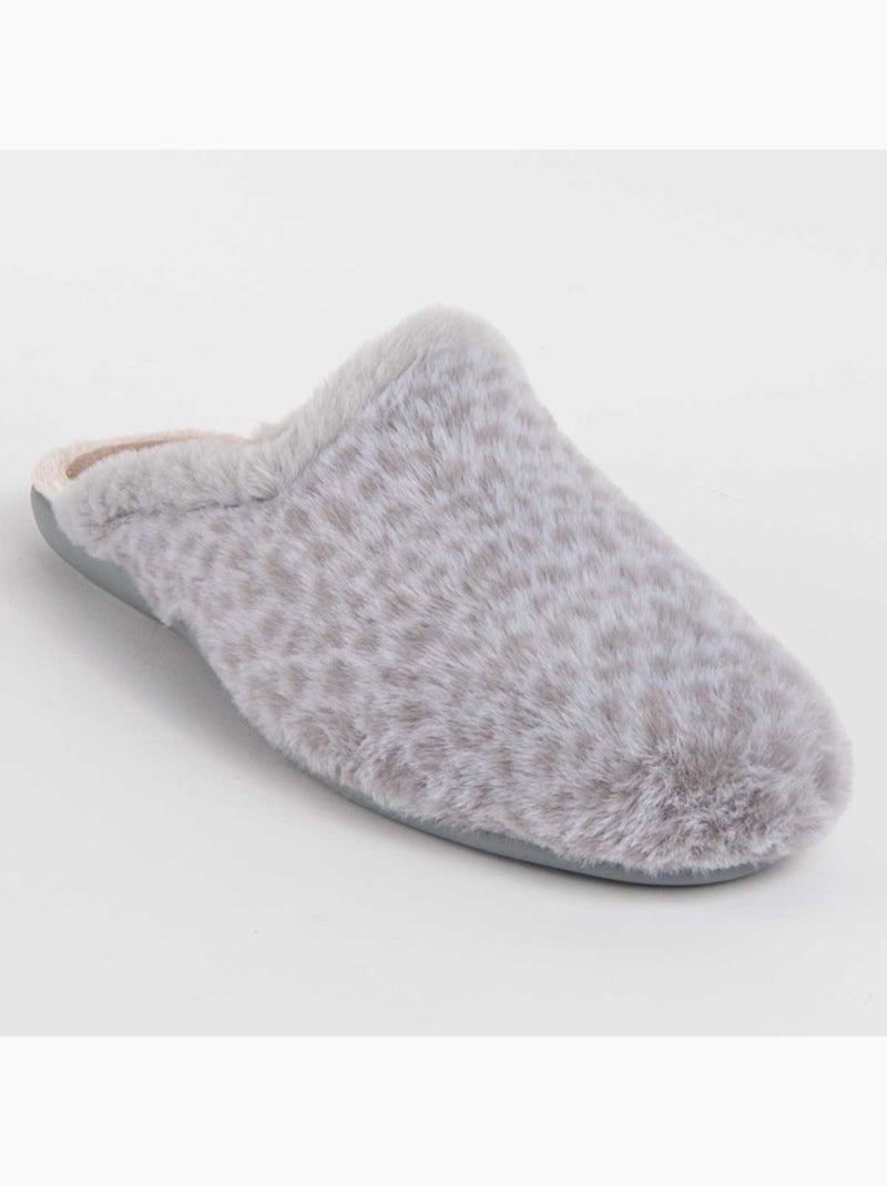 Pantofola Tessuto Montevita Grigio - Kiabi
