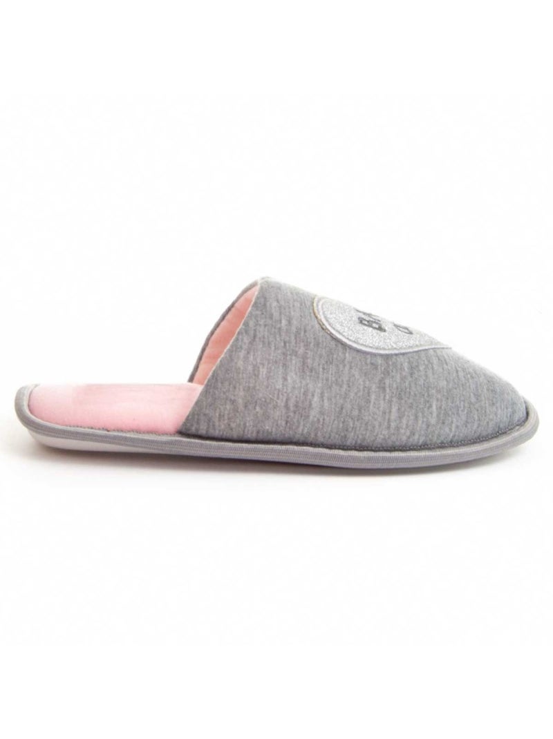 Pantofola Tessuto Montevita Grigio - Kiabi