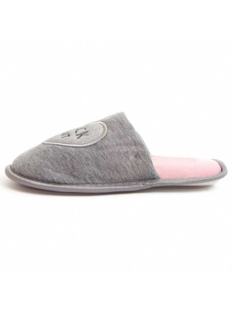 Pantofola Tessuto Montevita Grigio - Kiabi