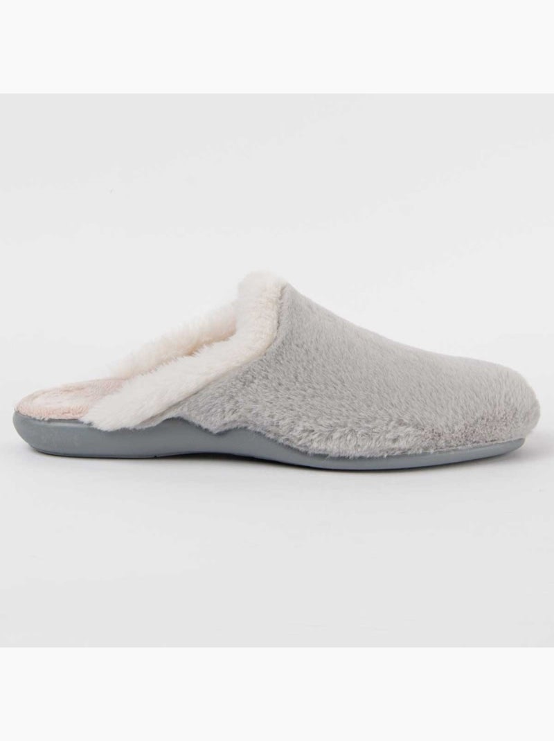 Pantofola Tessuto Montevita Grigio - Kiabi