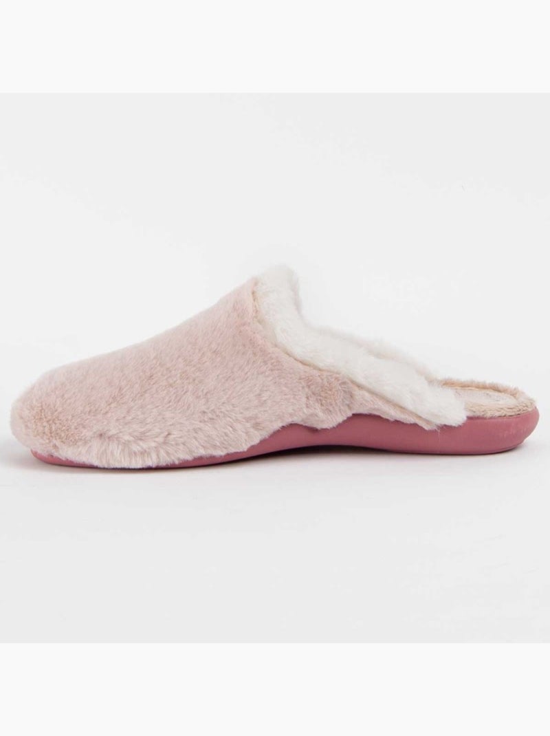Pantofola Tessuto Montevita Rosa - Kiabi